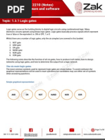 1.3.1 Logic Gates