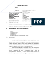 2do Informe (Lozano Sancho, Junior David) .
