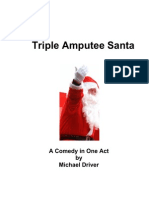 Triple Amputee Santa
