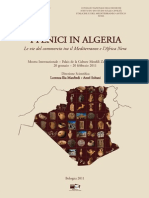 I Fenici in Algeria - Le vie del commercio tra il Mediterraneo e l’Africa Nera