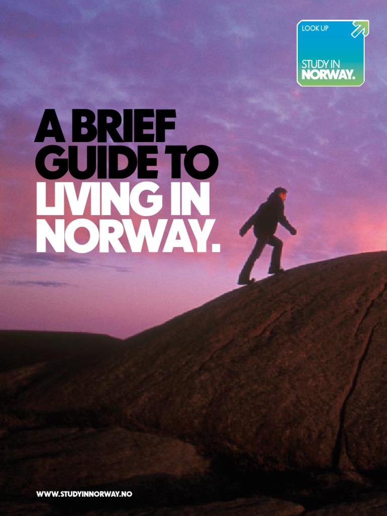 A Brief Guide To Living in Norway PDF Norway Meal