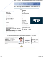 Application Details of Registration-Id: 11505129864 For Combined Defence Services Examination (I) - 2015