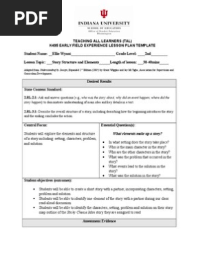 story structure and elements ips