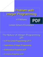 The Problem With Integer Programming