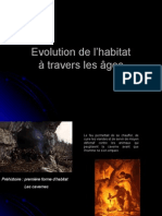 Evolution de L Habitat