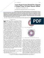 A Novel Triple-Permanent-Magnet-Excited Hybrid-Flux Magnetic Gear and Its Design Method Using 3-D Finite Element Method