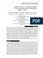 Ciudad Imaginarios Urbanos y Transporte Publico