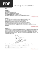 speciation   evolution questions from vcaa exams no answers