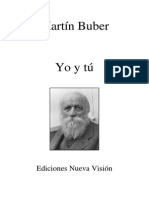 Martin Buber - Yo y Tú