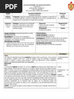 Secuencia didáctica desarrollo personal  y social