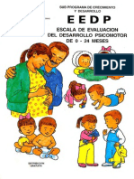 Escala Evaluación Desarrollo Piscomotor