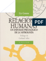 Relaciones Humanas - Liz Greene