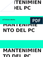 MANTENIMIENTO DEL PC