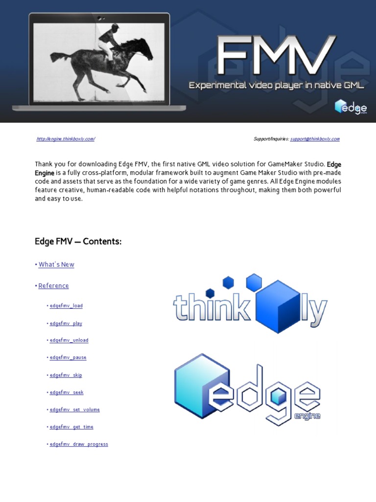 Edge FMV Reference Guide PDF License Computer File