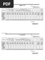 Monthly Report On RPT Coll.