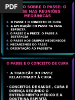 Estudo Sobre o Passe_ o Passe Nas Reuniões Mediúnicas