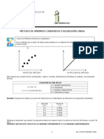 Método de Mínimos Cuadrados