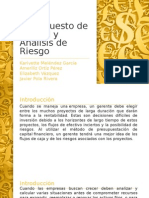 Presupuesto de Capital y Análisis de Riesgo