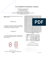 Implementaci On de Un Decodificador de Hexadecimal A 7 Segmentos PDF
