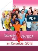Situacion Del VIH-SIDA en Colombia 2013