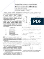 Metodo de Eliminacion Sucesiva en El Modelo de Admitancia