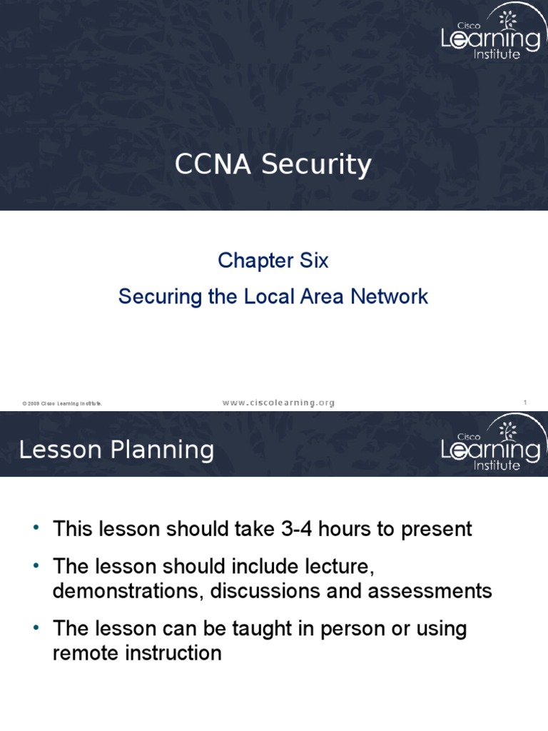 CCNA Security | PDF | Computers