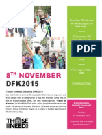 Invitation For DFK 2015 8th November