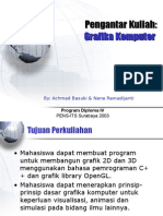 Pengantar Kuliah: Grafika Komputer