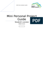 Personal Project Guide Eng