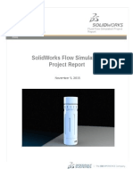 Solidworks Flow Simulation Project Report