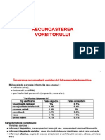 Recunoasterea Vorbitorului