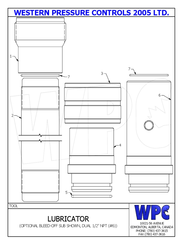 lubricator-specifications-parts-pdf
