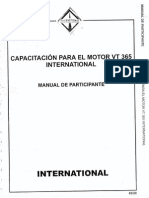 Capacitacion para El Motor VT 365 International