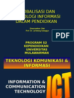 Teknologi Dan Globaliasi DLM Pendidikan Mei 2014