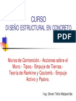 Empuje de Tierras PDF