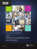 2015 Profile of Home Buyers and Sellers Highlights