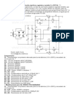 Fuente de Alimentación Simétrica Regulada y Variable 0 A 30V 2A