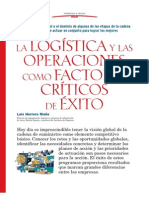 Logística y Operaciones Como Factores de Éxito