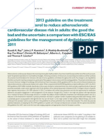 042014 V35I15- The ACC AHA 2013 Guideline on the Treatment of Blood Cholesterol to Reduce Atherosclerotic Cardiovascular Disease Risk in Adults