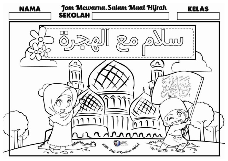 Pertandingan Mewarna Maal Hijrah Pdf