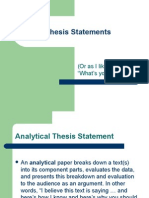 thesis statements pp
