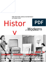 History of Modems