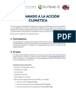 Bases Llamado a La Acción Climática