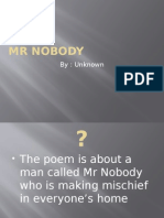 MR Nobody