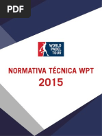 Normativa Tecnica Padel 2015