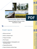 Community Open House: Upcounty Regional Services Center November 4, 2015