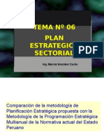 Separata #6 Plan Estrategico Sectorial