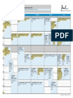 HEC Timetable