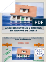 Analisis Interno y Externo FODA