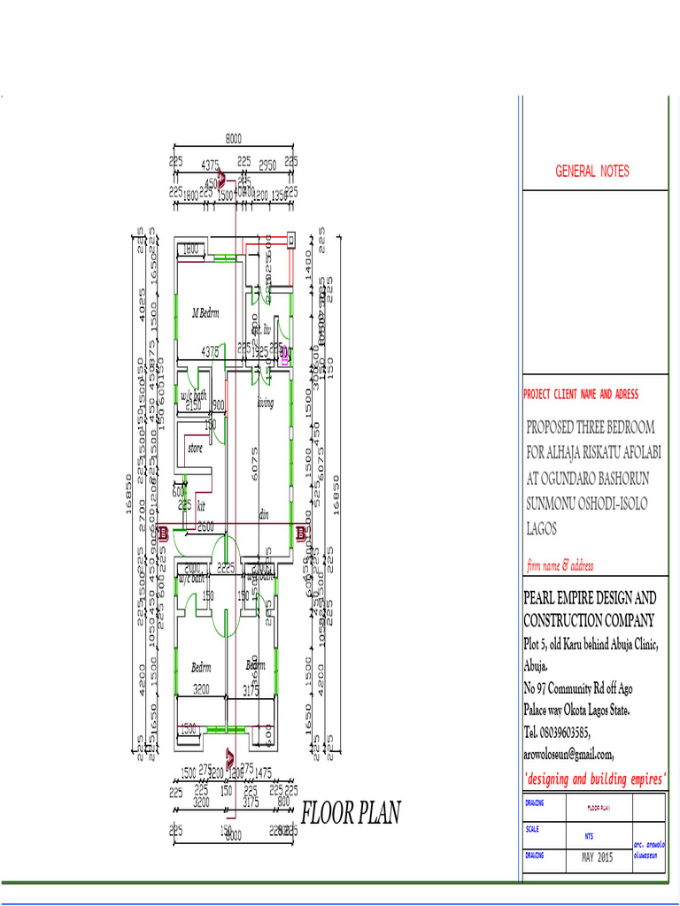 Floor Plan: General Notes | PDF